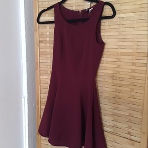 Super cute flared red dress